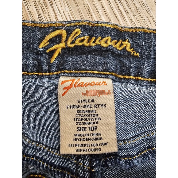 Flavour By Bubblegum Y2K Demin Jeans Size 10Petite - Picture 2 of 8